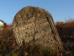 Macewa na cmentarzu ydowskim we Frampolu
