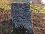 Macewa na cmentarzu ydowskim we Frampolu