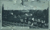 cmentarz żydowski w Swarzędzu na pocztówce z 1899 r