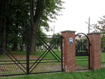 Brama cmentarza ydowskiego w Wilamowicach